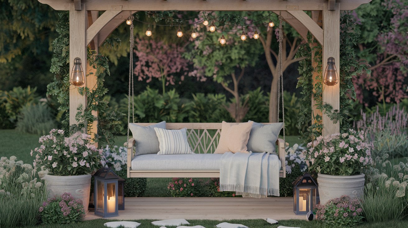 Outdoor Bench Swing Ideas