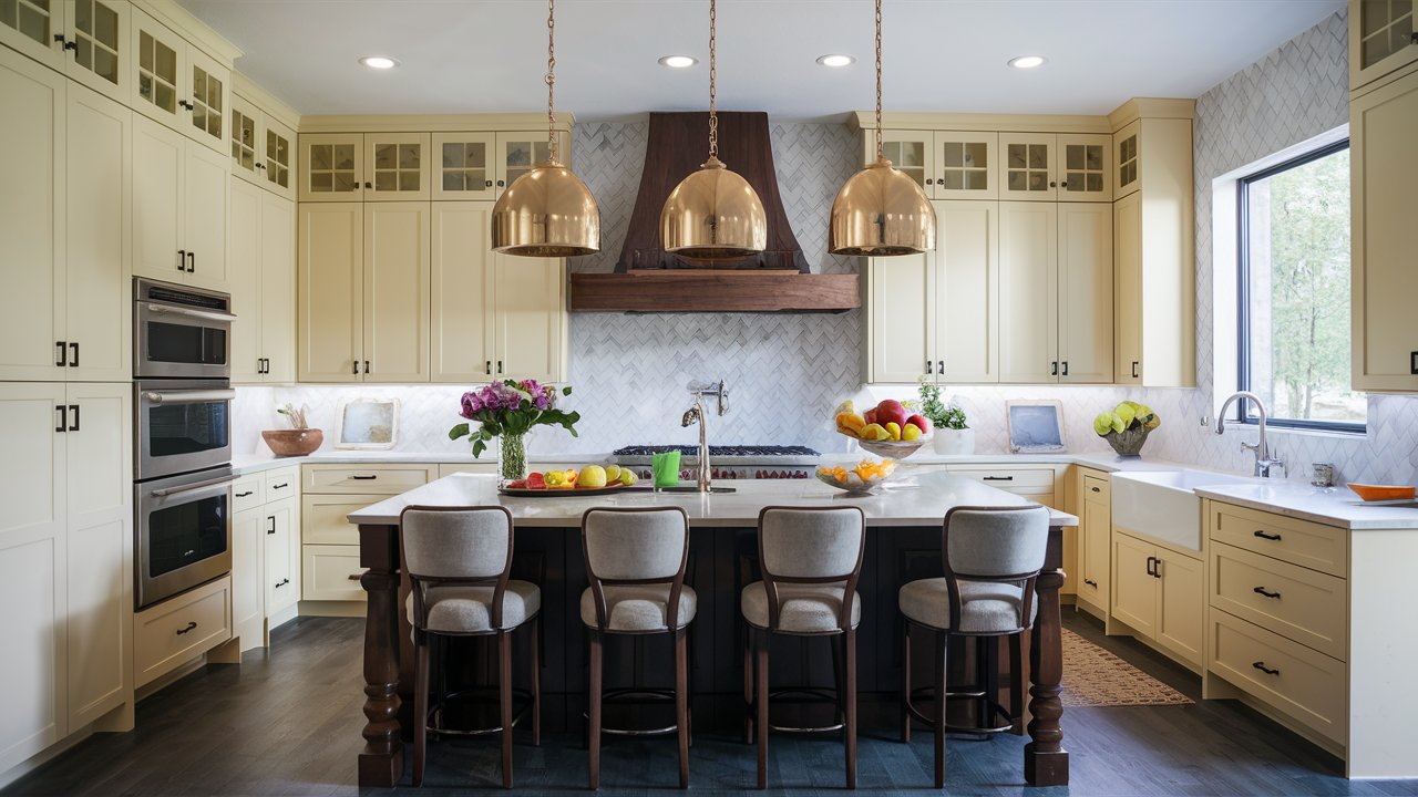 Cream Kitchen Cabinets Ideas