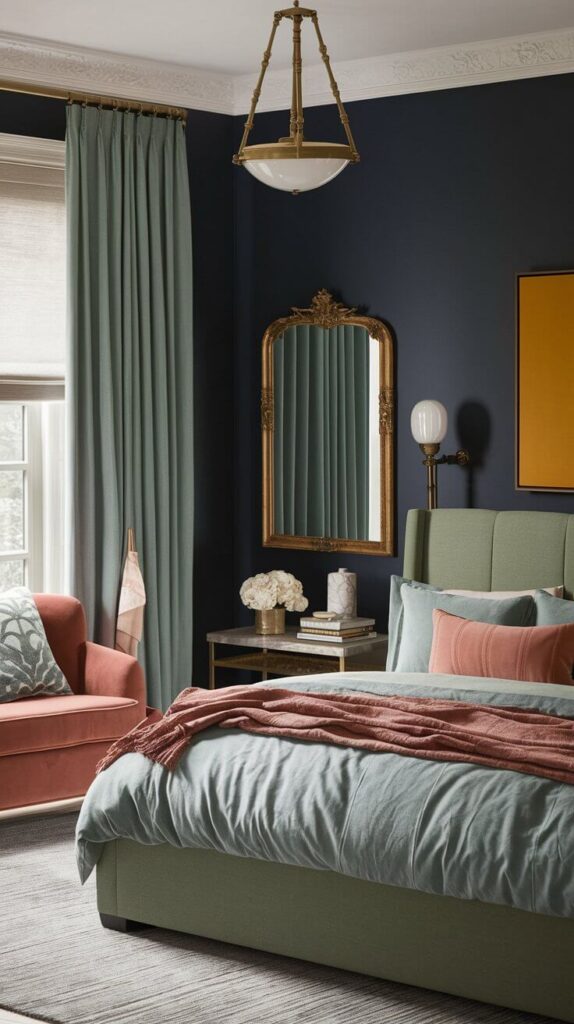 Transitional Bedroom Design
