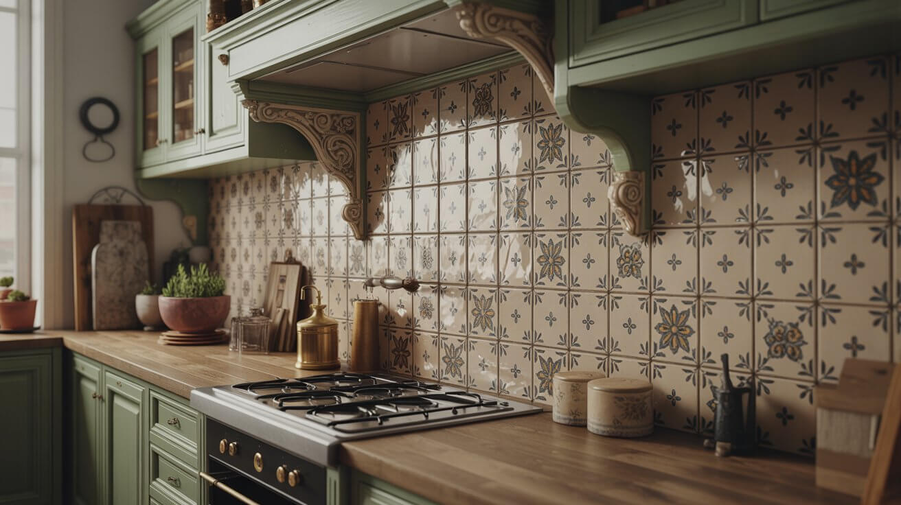 Victorian Kitchen Wall Tiles Ideas