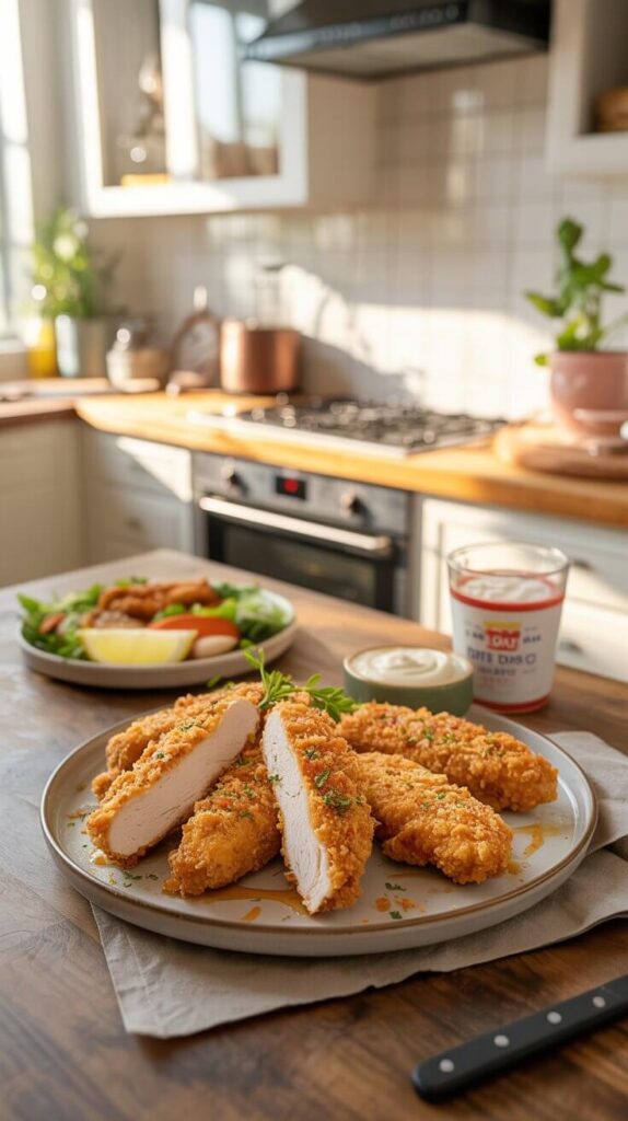 Air Fryer Chicken Tenders (Kid-Friendly + Grown-Up Approved)