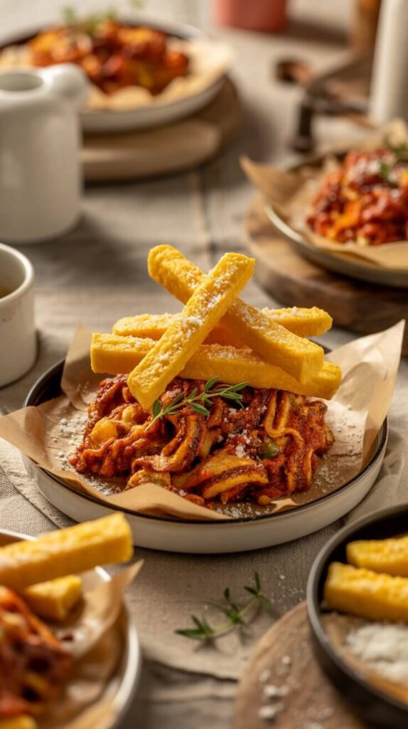 Baked Polenta Fries (Pasta’s Rebel Cousin)