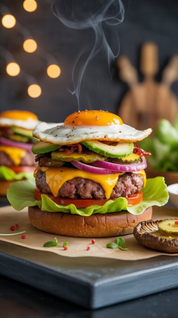 Bunless Keto Burgers
