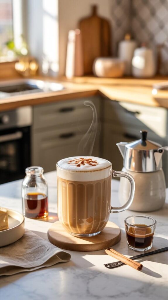 Café-Style Vanilla Latte (No Barista Degree Required)
