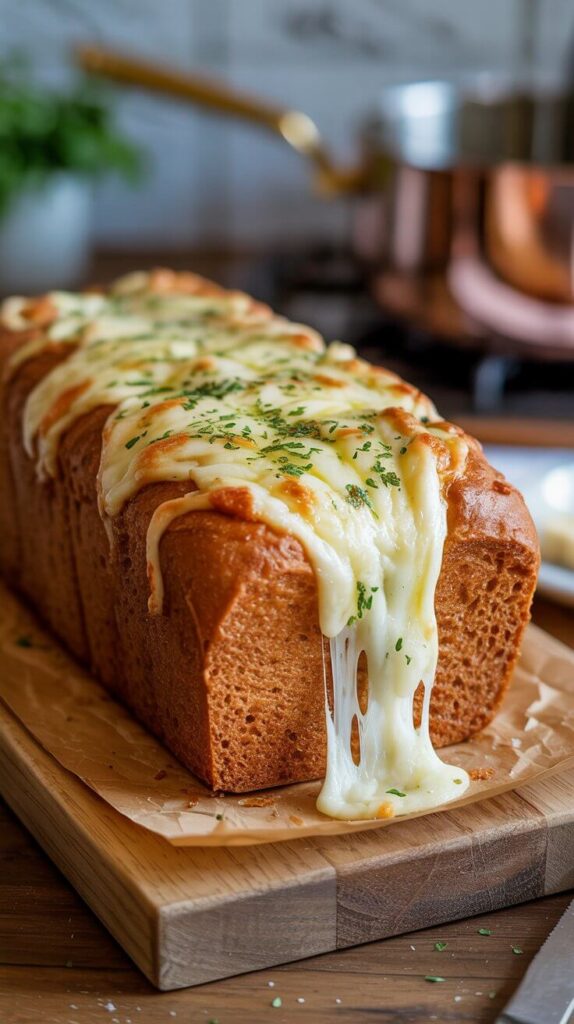 Cheesy Garlic Bread (aka Carb Nirvana)