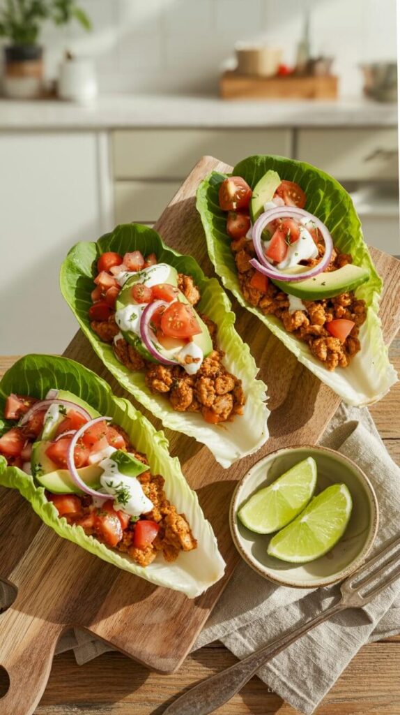  Chicken Taco Lettuce Wraps