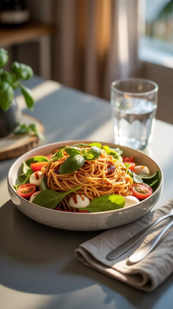 Chilled Pasta (Yes, It’s a Thing)
