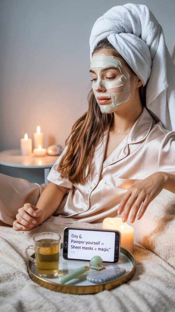 Day 6 Pamper Yourself (Sheet Masks = Magic)