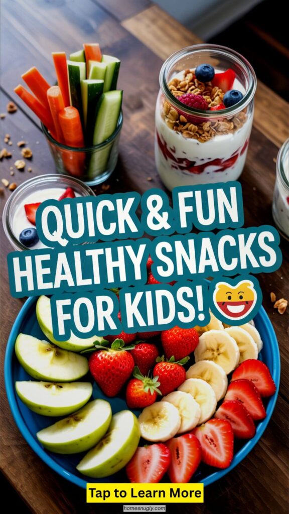 Easy Healthy Snacks For Kids 