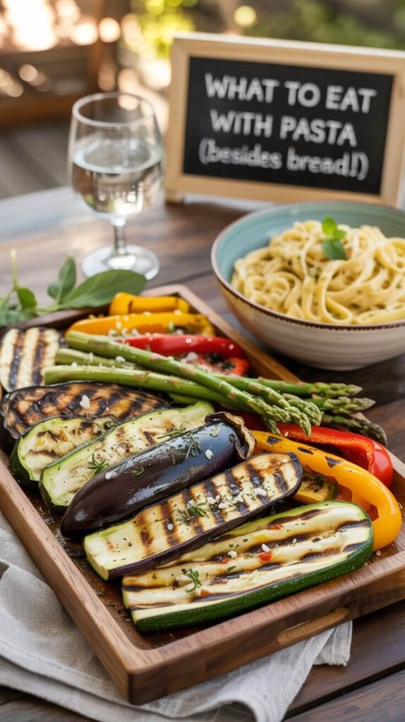 Grilled Veggies (aka the G.O.A.T. of Pasta Companions)