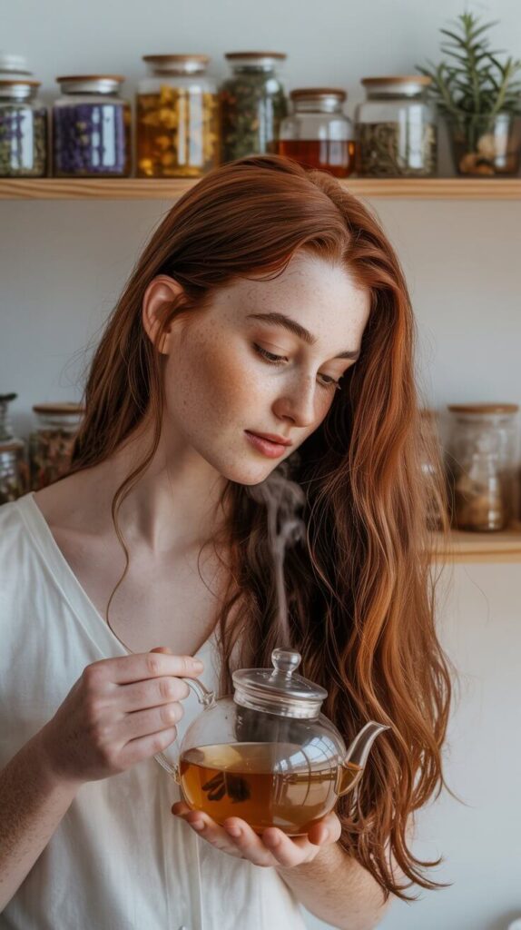 Herbal Rinses Nature’s Conditioner
