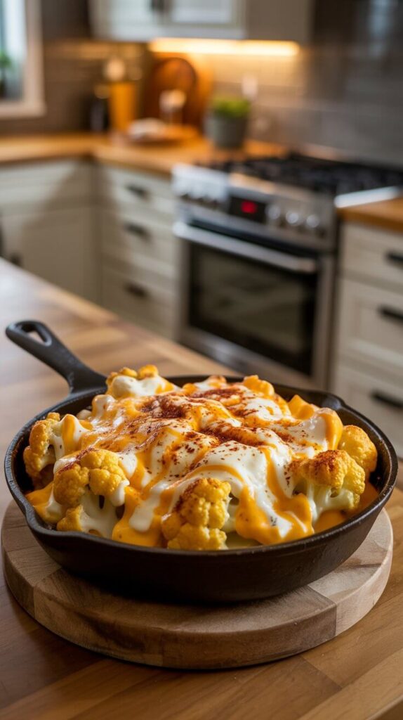 Keto “Mac” and Cheese with Cauliflower