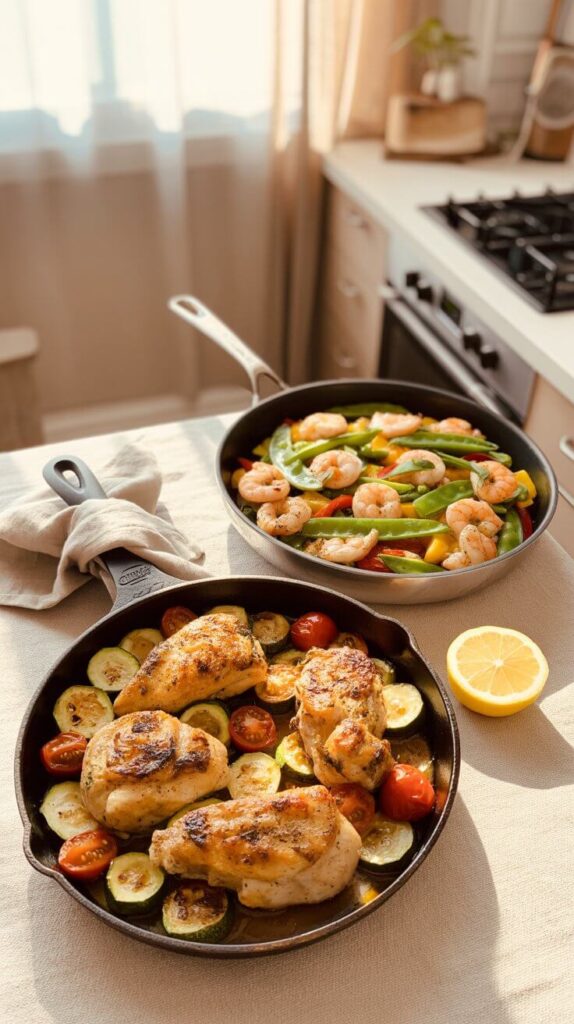 One-Pan Wonders (A.K.A. Fewer Dishes to Wash)