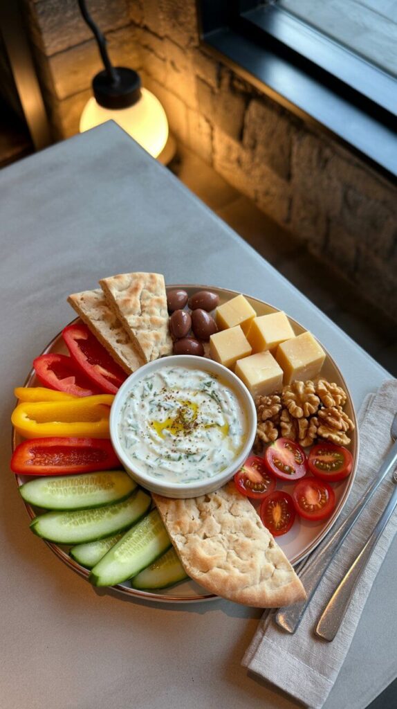 Snack Plate Dinner (AKA “Adult Lunchables”)