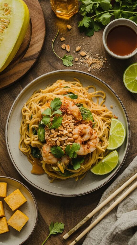 Spaghetti Squash Pad Thai