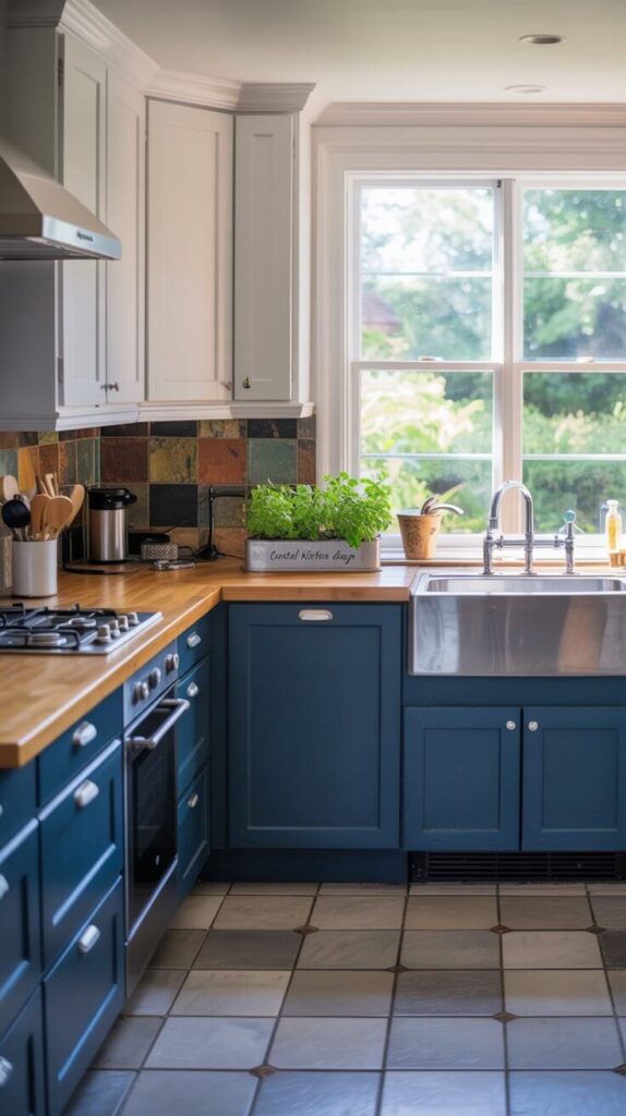 Two-Tone Cabinets Because Why Settle for One