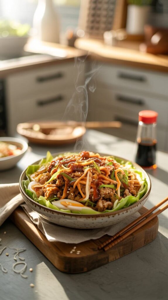 Egg Roll in a Bowl (Minus the Wrapper Drama)