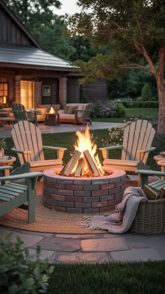 Fire Pits, but Make It Rustic