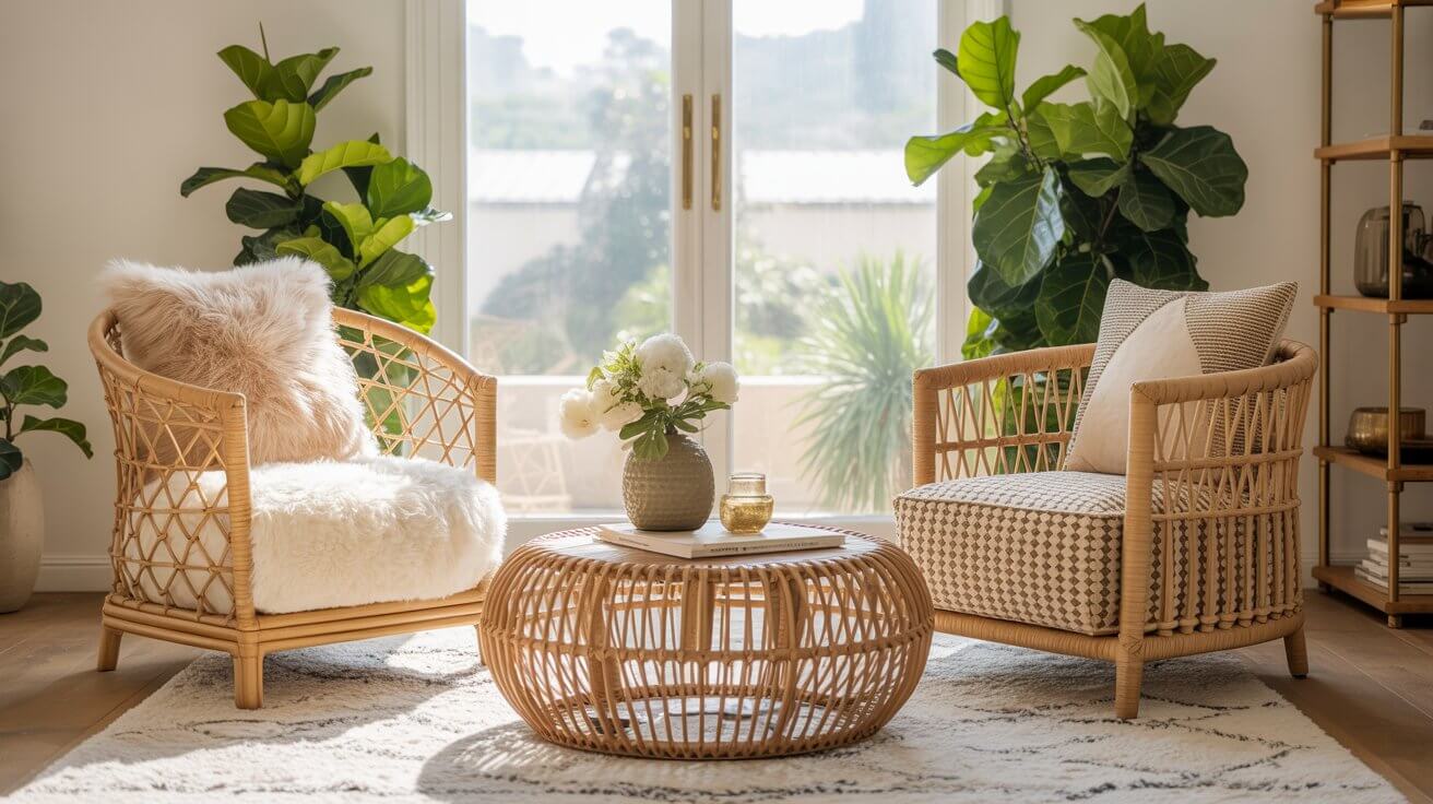 How to Decorate with Rattan Furniture