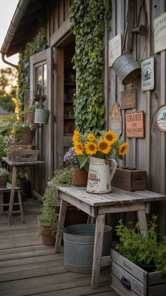 Mix in Some Vintage Finds