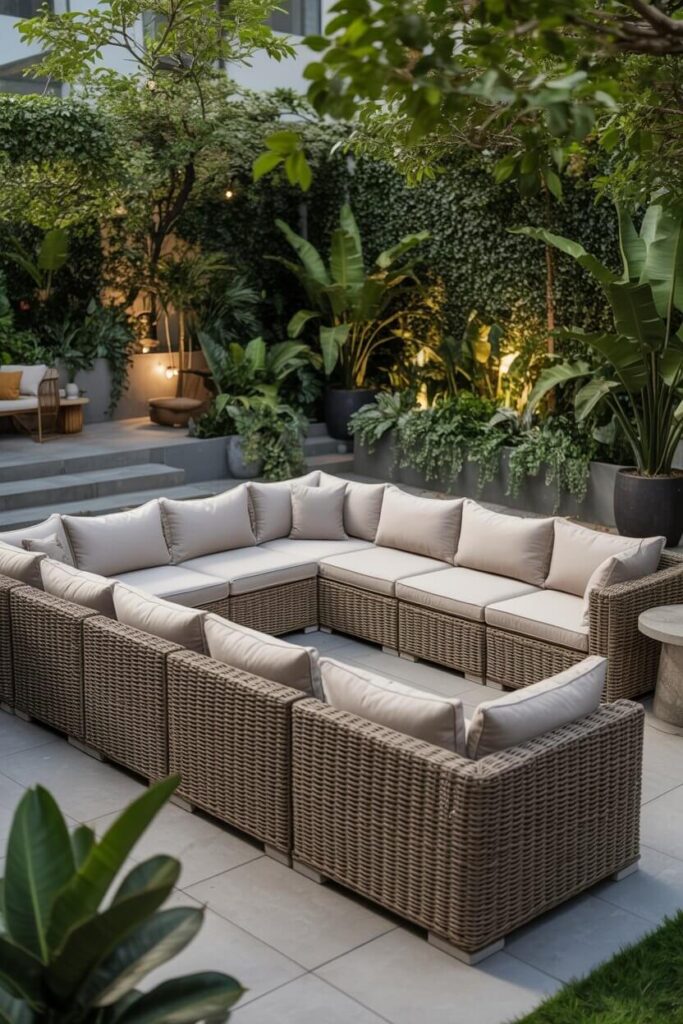 Modular Rattan Sectional (Build Your Vibe)