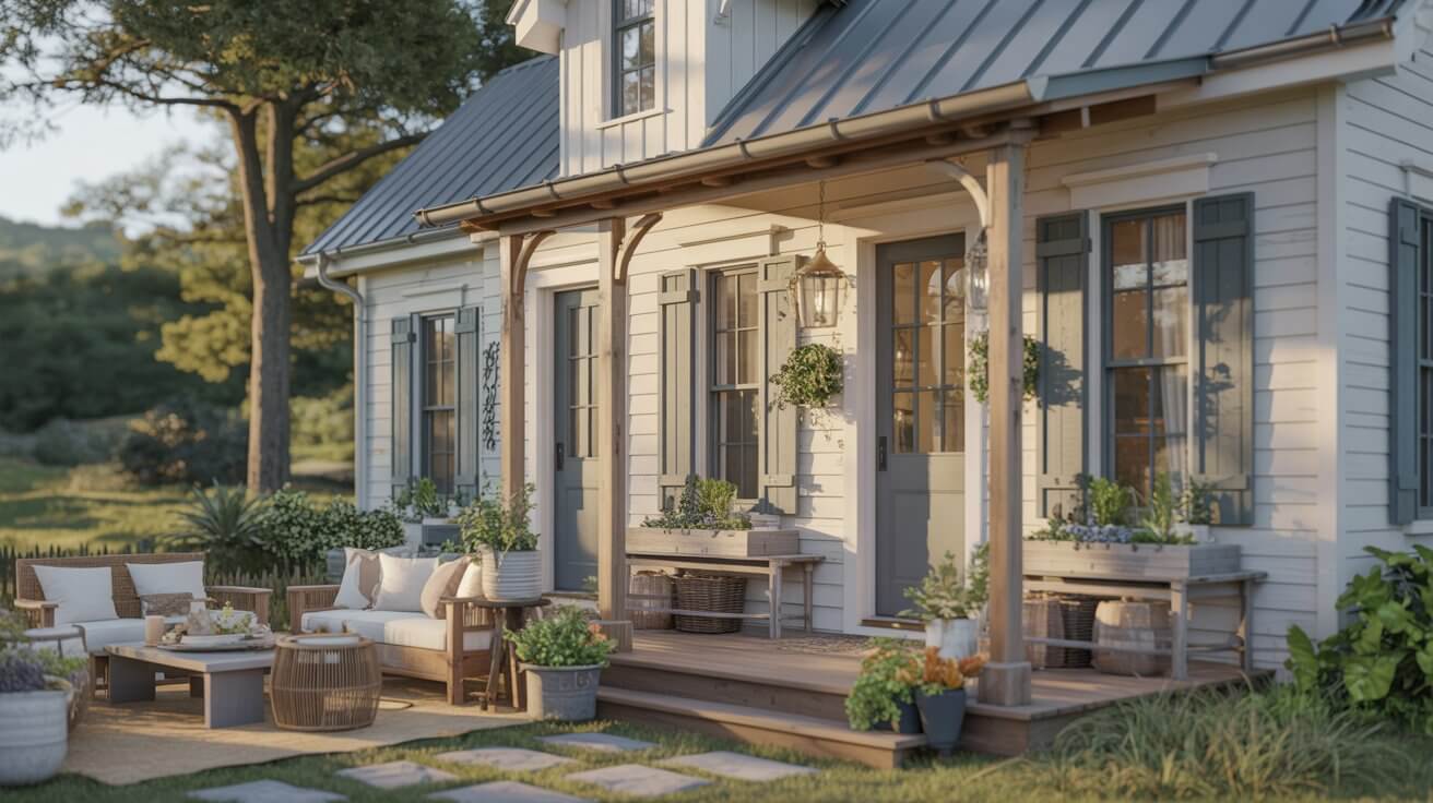 What Color Combination Is Best for an Outdoor Farmhouse