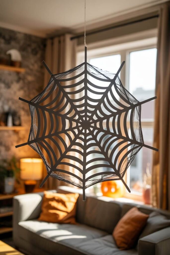 Trash Bag Spider Webs 🕸